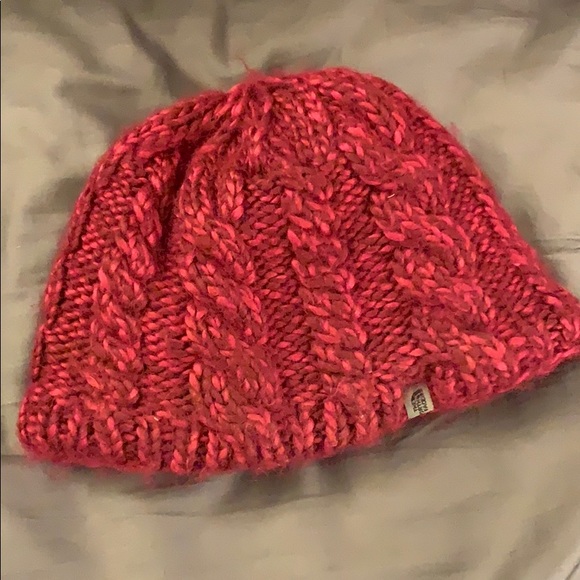 The North Face Accessories - North Face Magenta Winter Hat